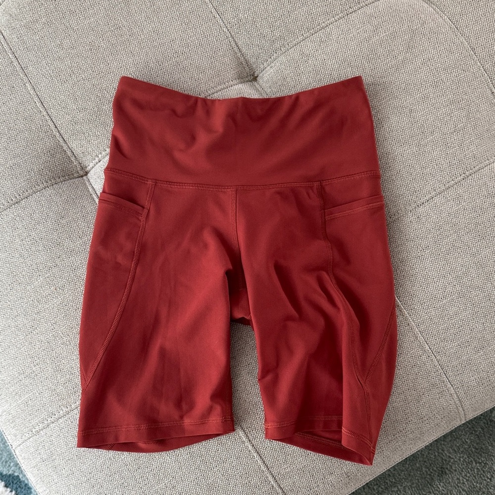 Old Navy Rust Res Bike Shorts - small